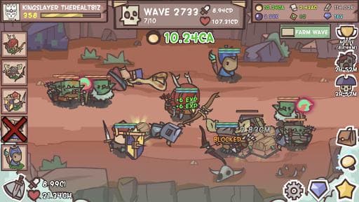 Idle Hero Defense - Fantasy Defense