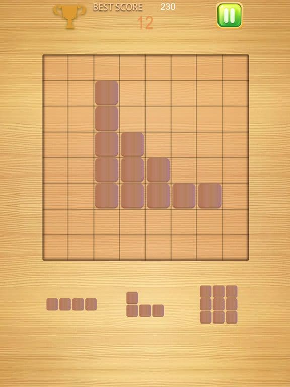 Wood Block Blast Puzzle Game screenshot 2