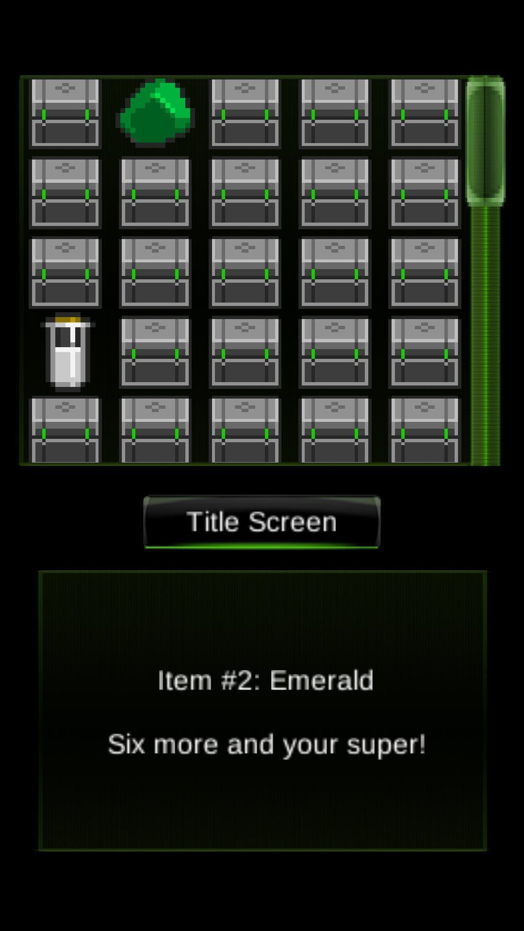 Item Sweep (AGBIC Edition)