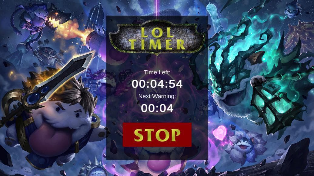 LOL Timer screenshot 3