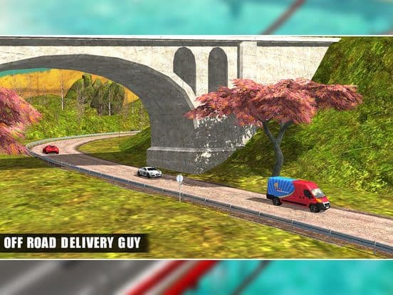 Pizza Delivery Van Simulator - City & Offroad Driving Adventure screenshot 3