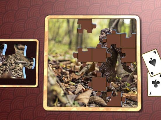 Jigsaw Solitaire Great Outdoors screenshot 2