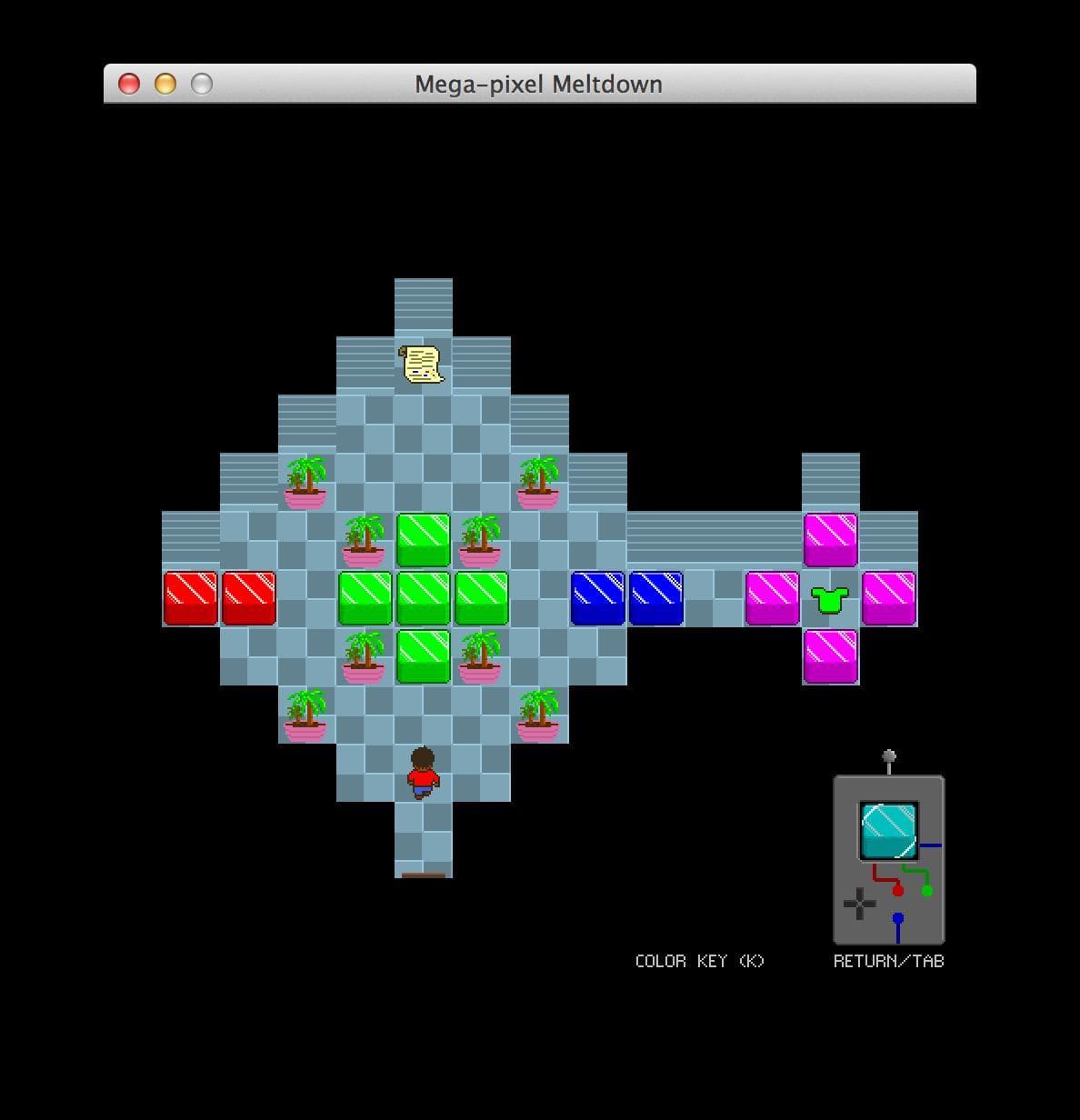 Mega-pixel Meltdown (Love Jam 2)