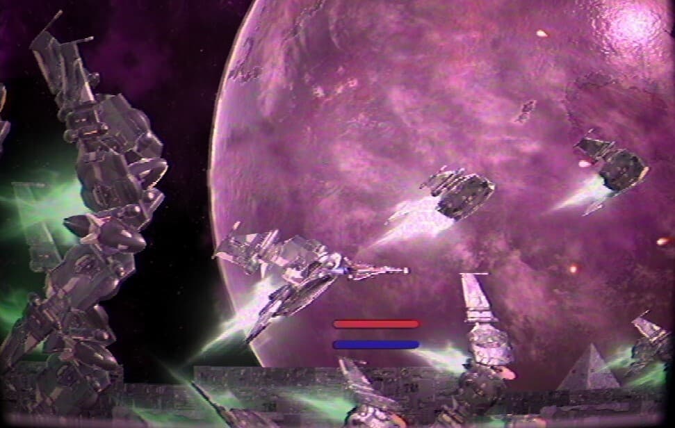 Retro Space war of aleins