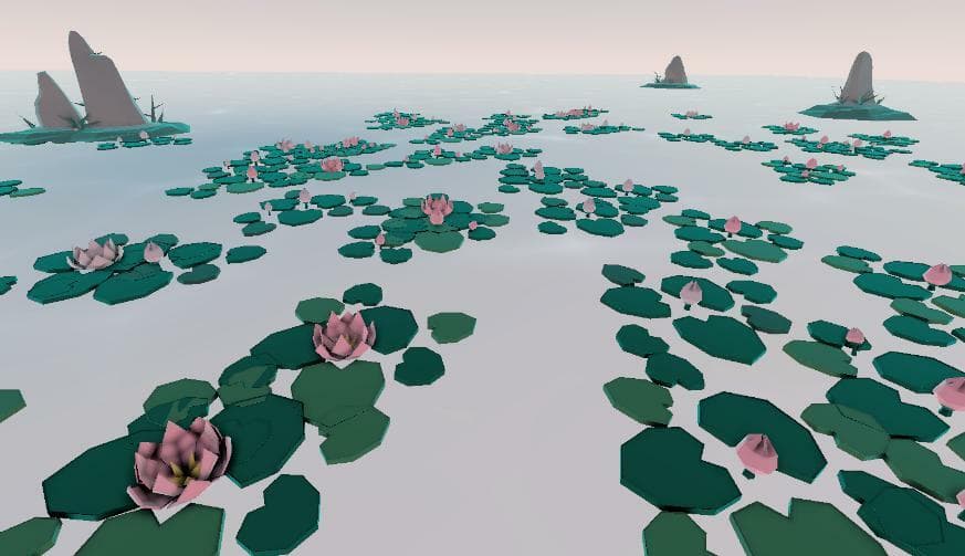 Waterlilies Simulator