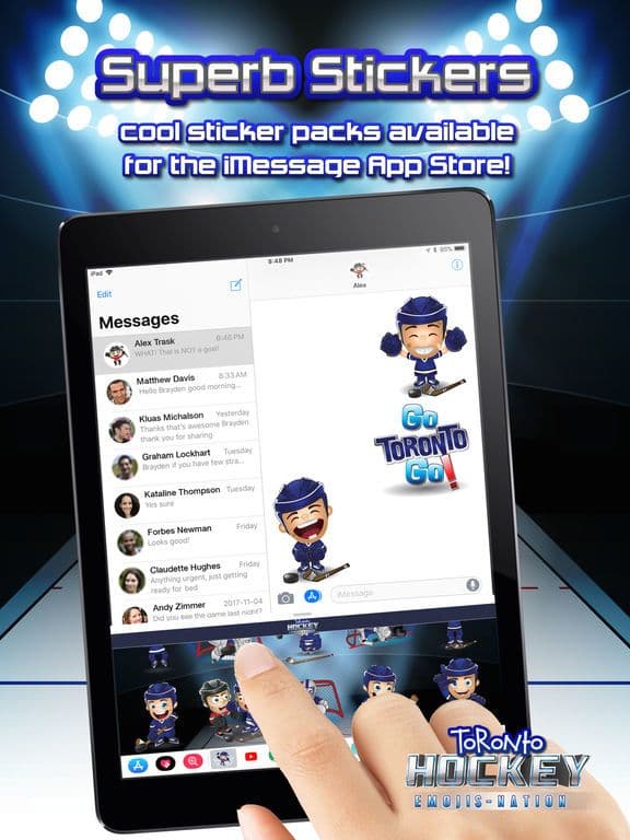 Toronto Hockey Emojis screenshot 5