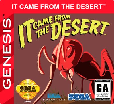 It Came from the Desert SEGA