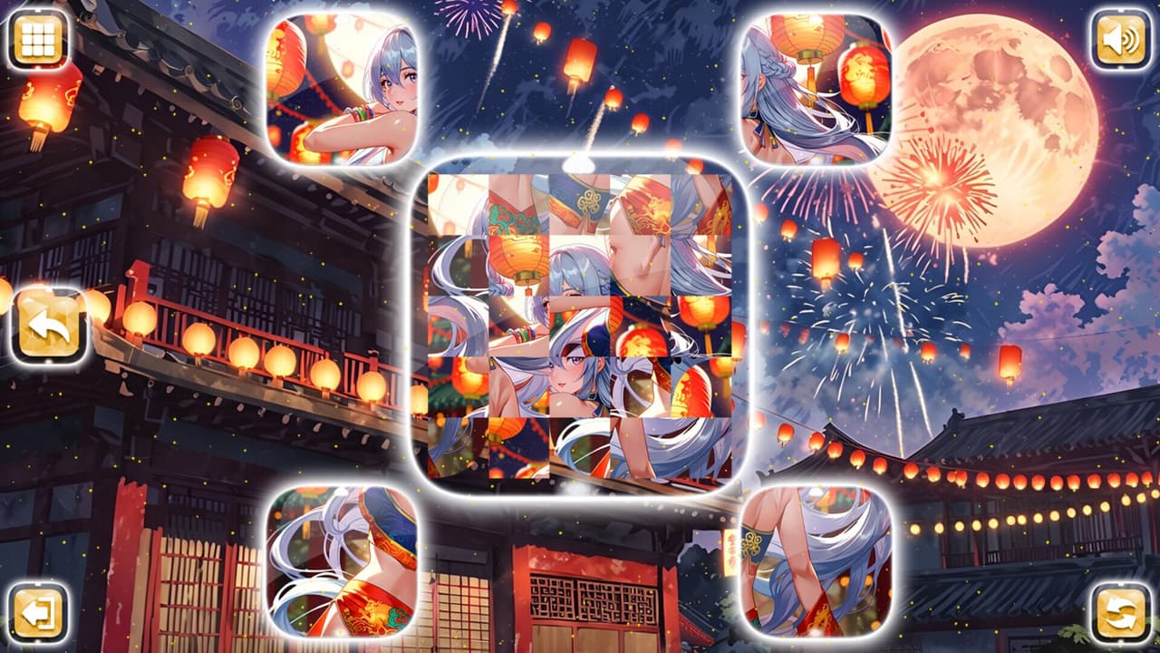 Lovely Anime Puzzle: Lunar screenshot 6