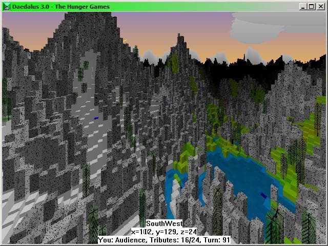 Hunger Games Simulation (Daedalus) screenshot 2