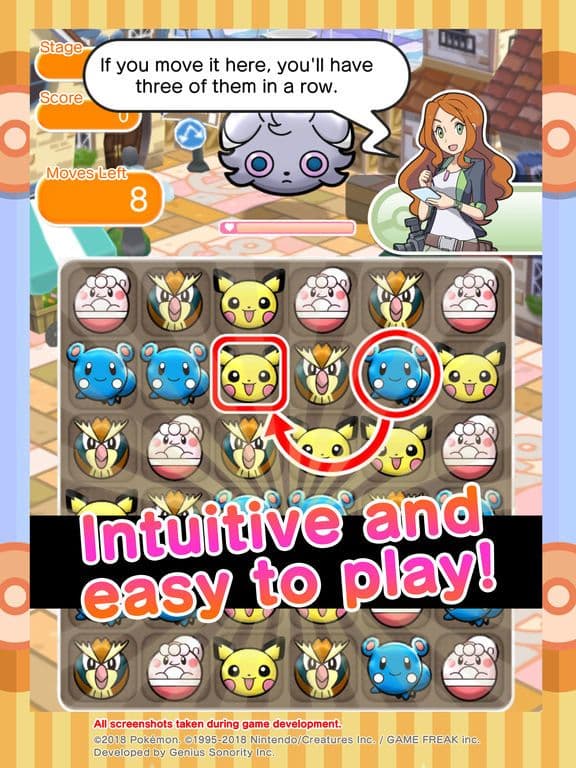 Pokémon Shuffle Mobile screenshot 4