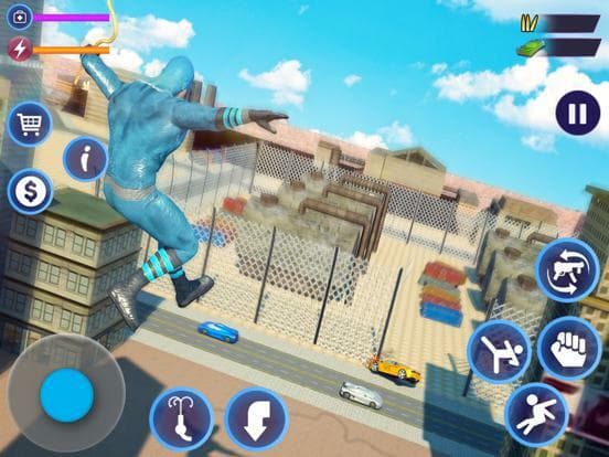Flying Rope Hero Man Fight screenshot 3
