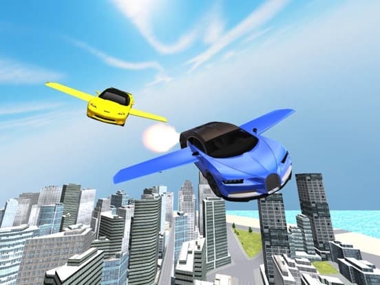 Flying Car Racing Simulator