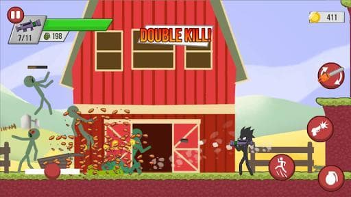 Stickman Zombie Shooter - Epic Stickman Games screenshot 2
