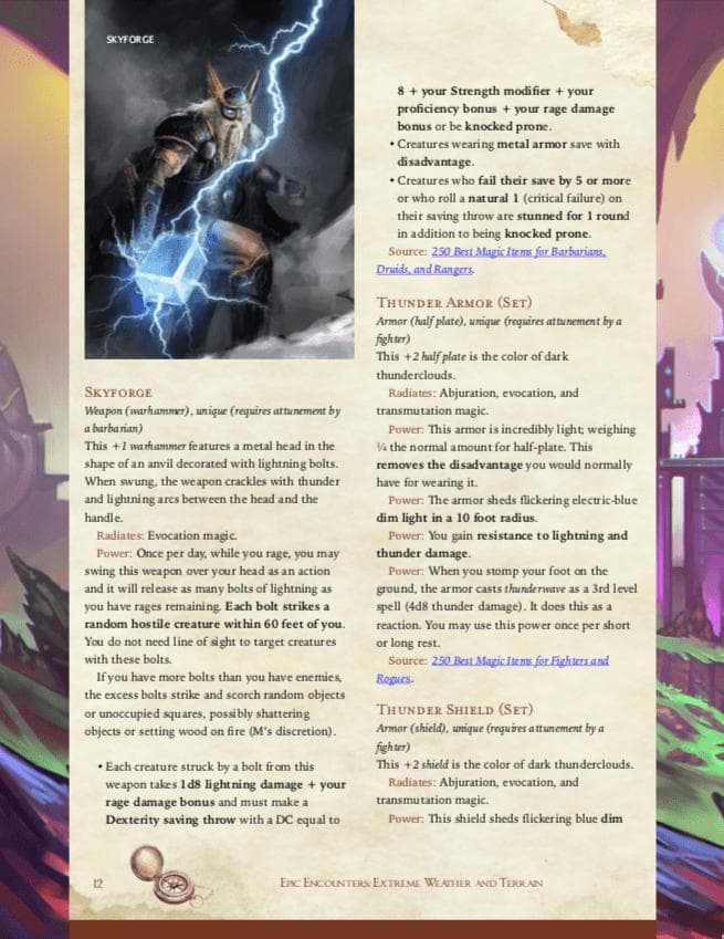 Epic Encounters: Extreme Weather and Terrain: Air