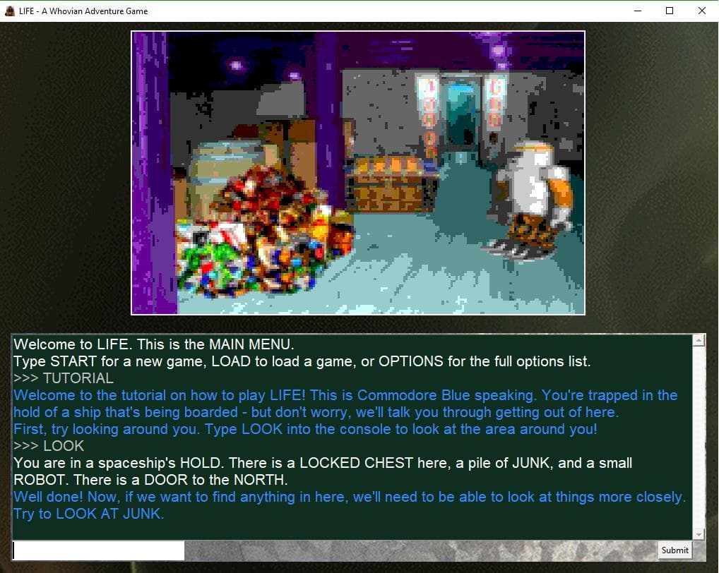 LIFE - A Whovian Adventure Game