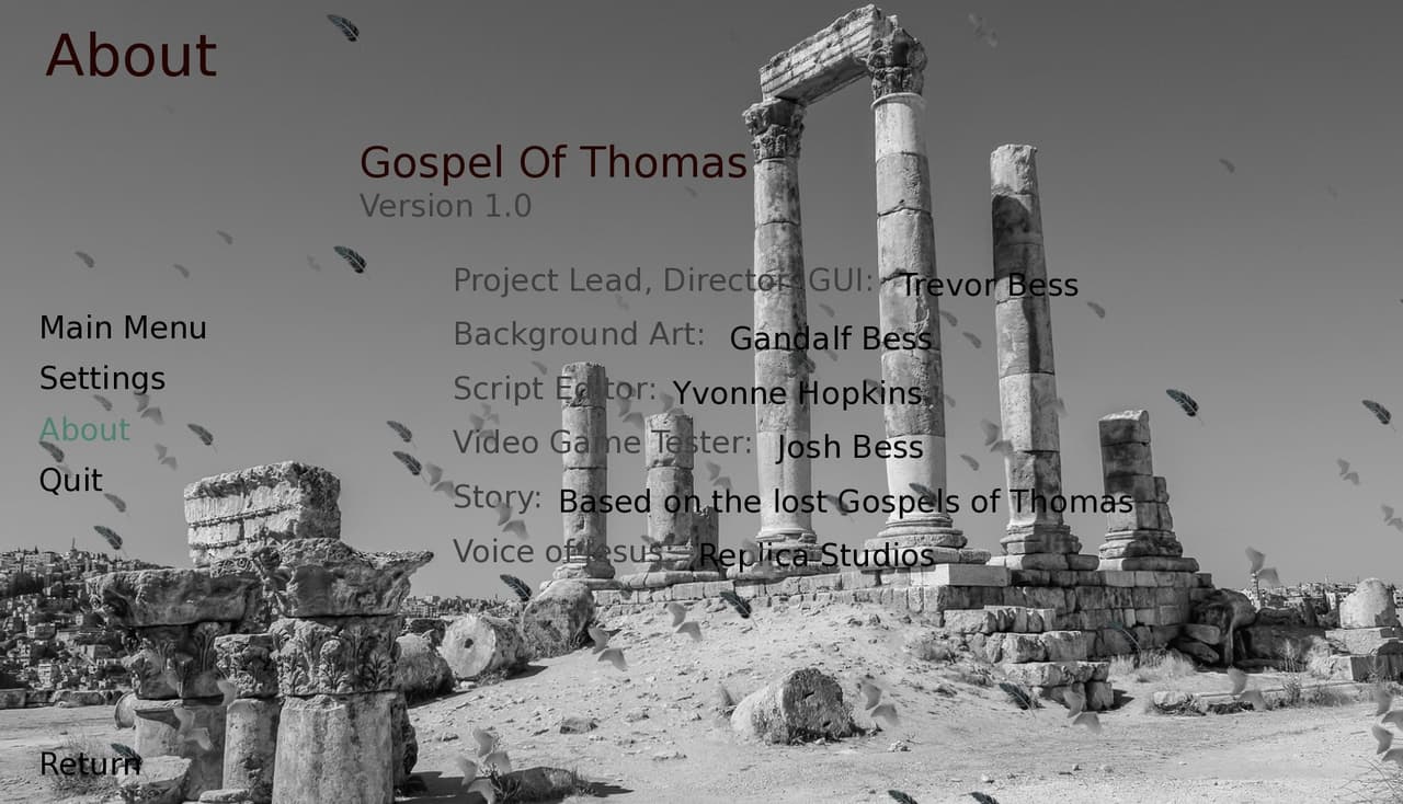 Gospel OF Thomas screenshot 2