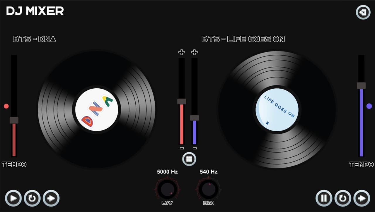 DJ Mixer - BTS Album screenshot 2