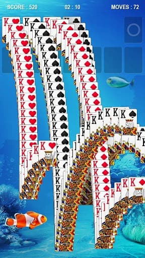 Solitaire - Fish screenshot 4