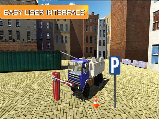 3D Truck Parking Simulator: HTV Driving Test