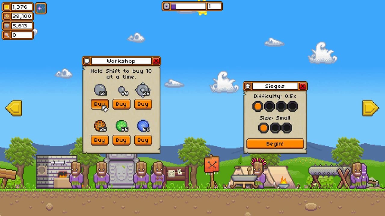 Blasted Fortress (itch) screenshot 2
