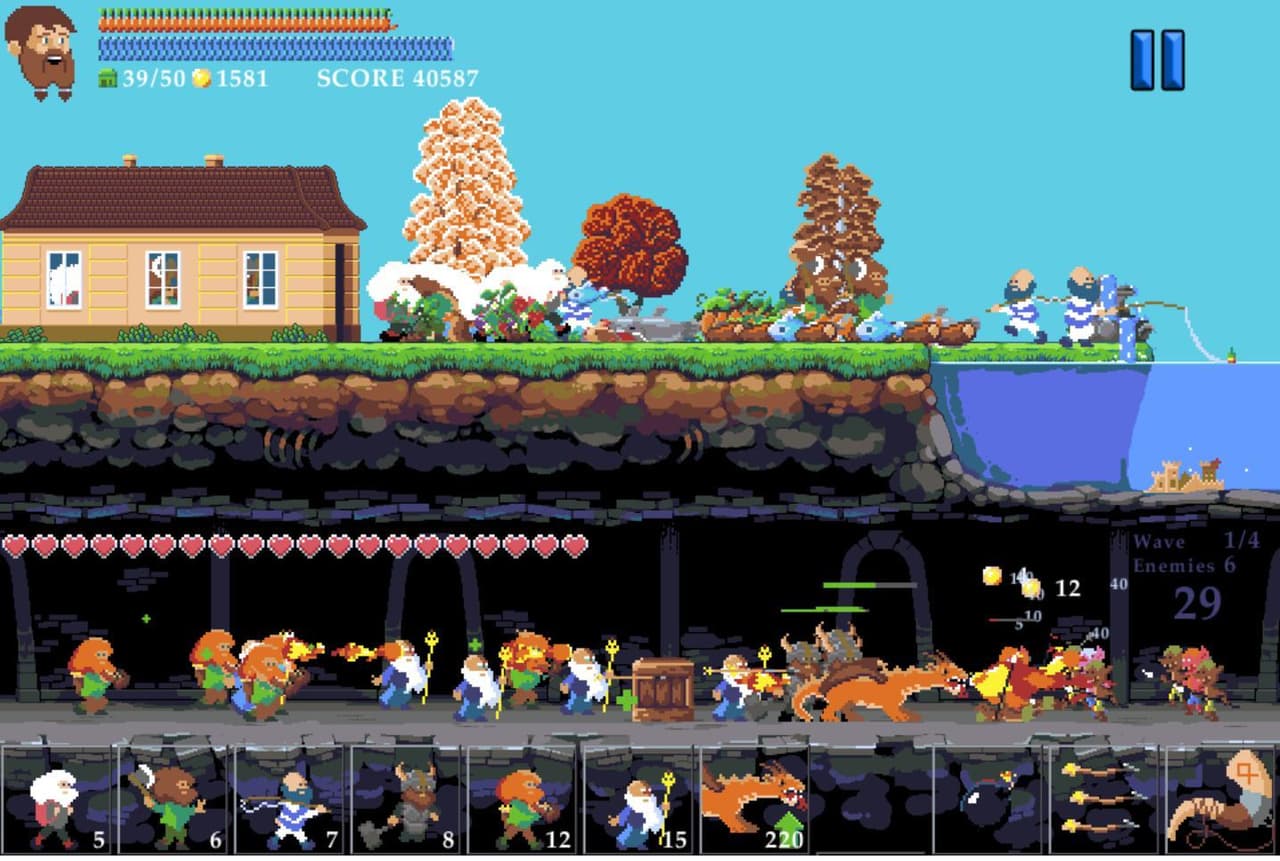 Castle Woodwarf 2 Flash screenshot 2