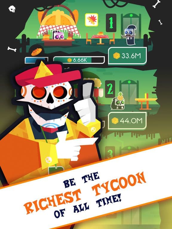 Death Tycoon - Tap to riches screenshot 3