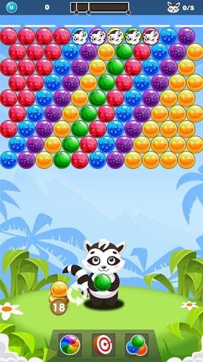Raccoon Bubbles screenshot 2