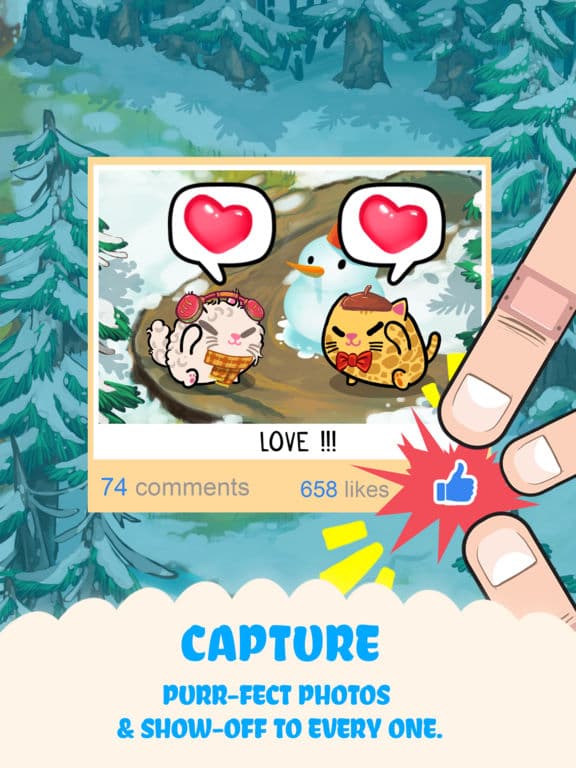 Fancy Cats - Match 3 Puzzle & Kitty Dressup! screenshot 4