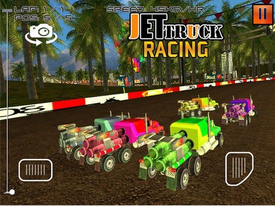 Jet Truck Racing (3D Game) screenshot 2