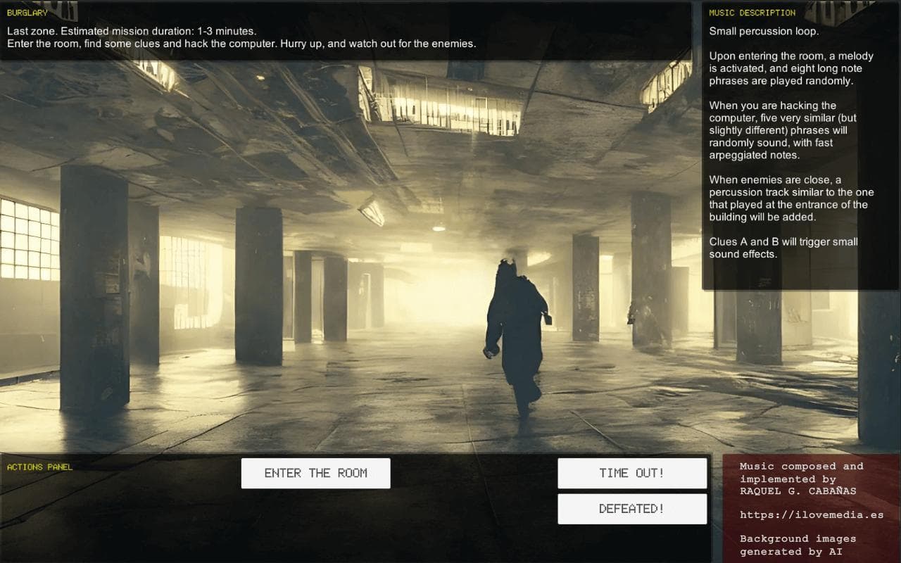 Cyberpunk - Adaptive Music Demo screenshot 6