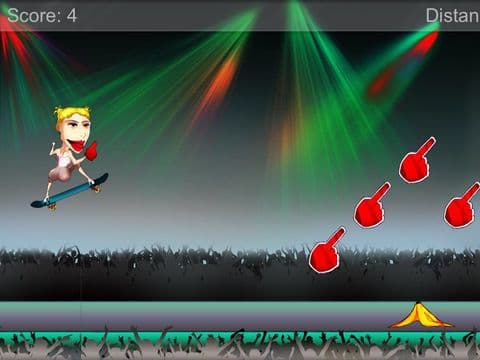 Twerk It Miley! ~ Free Celeb Super Running Game + Fun Skating Challenge screenshot 5