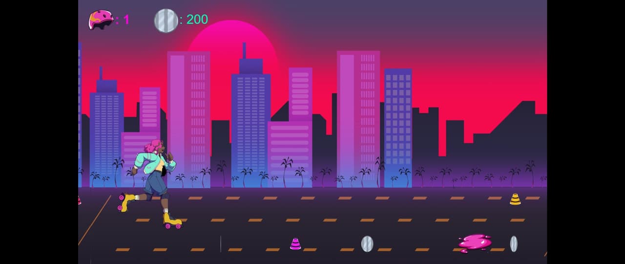 Roller Jam Running screenshot 4