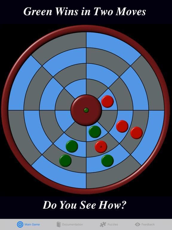 Tic Tac Toe in a Circle screenshot 2