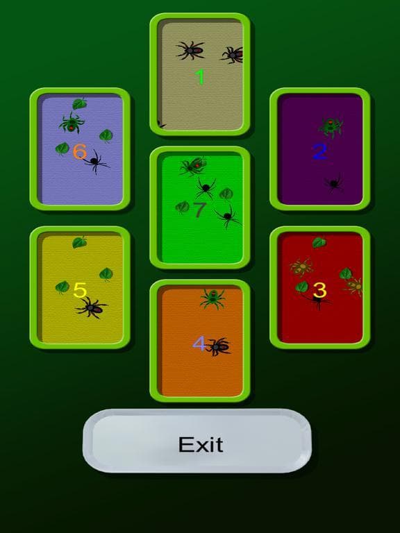 Kill the spiders! But do not touch the "Black Widow" (ad-free) screenshot 2