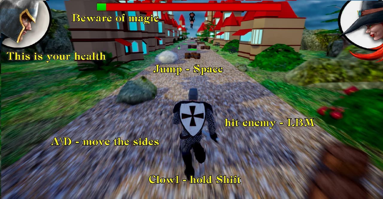 Witch runner screenshot 2