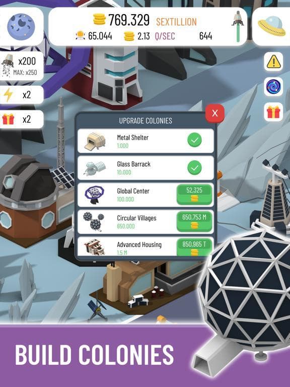 Space Colony: Idle screenshot 5