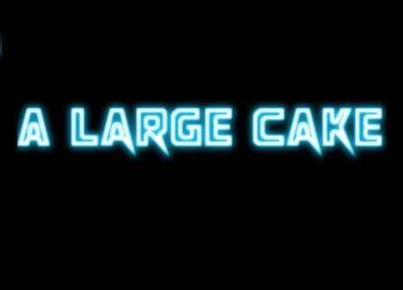 A large cake