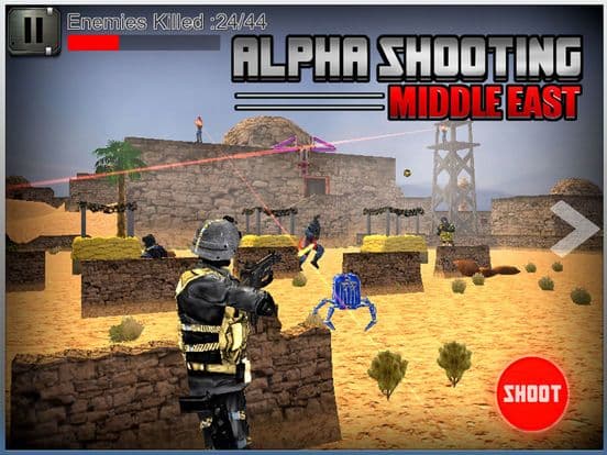 Alpha Sniper Shooting Strike screenshot 3