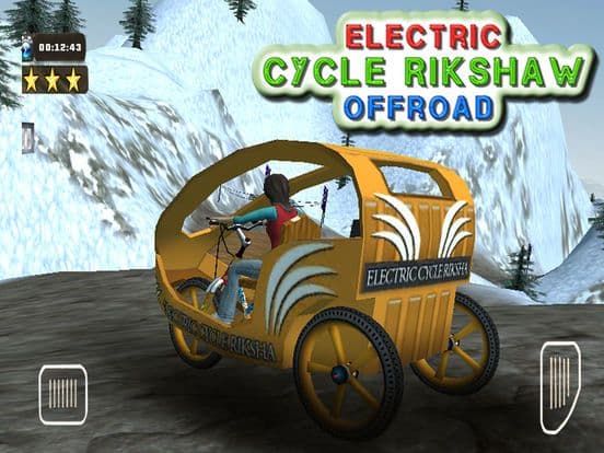 Electric Cycle Rickshaw Offroad screenshot 3
