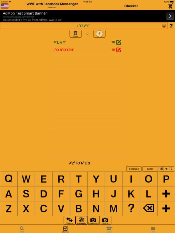 Word Cheat for Board Games screenshot 5