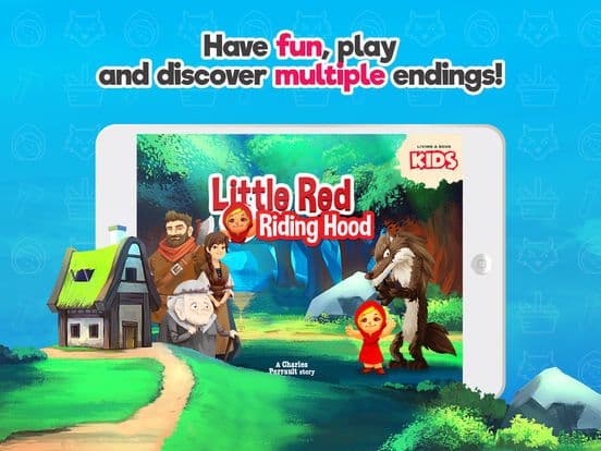 Red Riding Hood Storybook tale screenshot 2