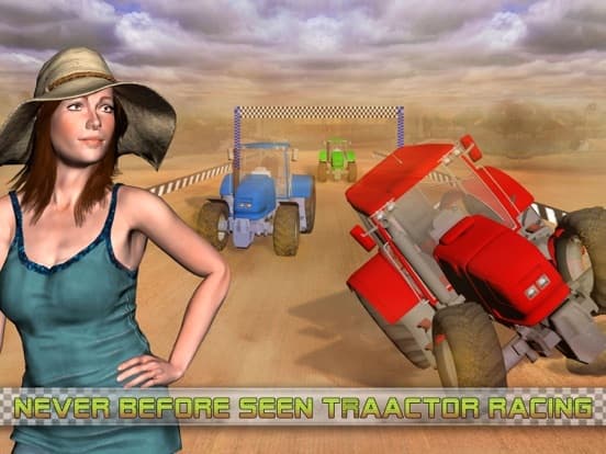 American Farm Tractor Race Pro screenshot 3