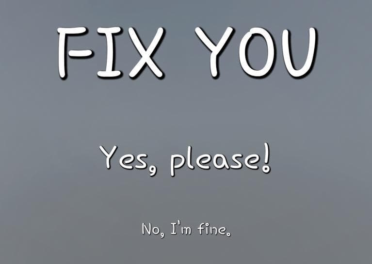 Fix You (Global Game Jam Oslo 2020) screenshot 2