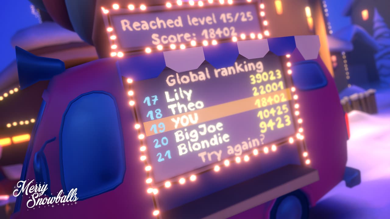Merry Snowballs screenshot 5