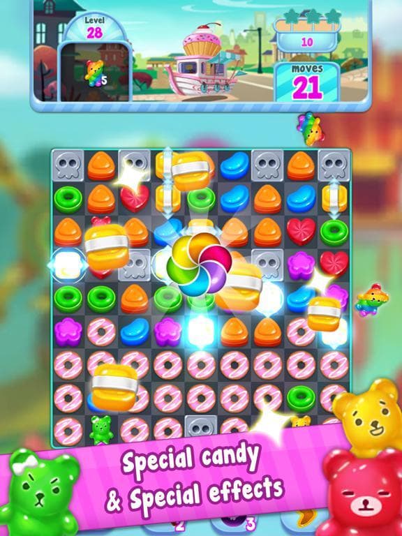 Food Crush:sweet puzzle screenshot 4