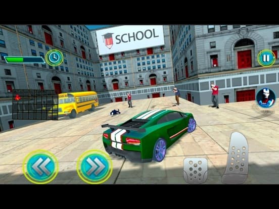 Captain Hero Bike Robot Rescue