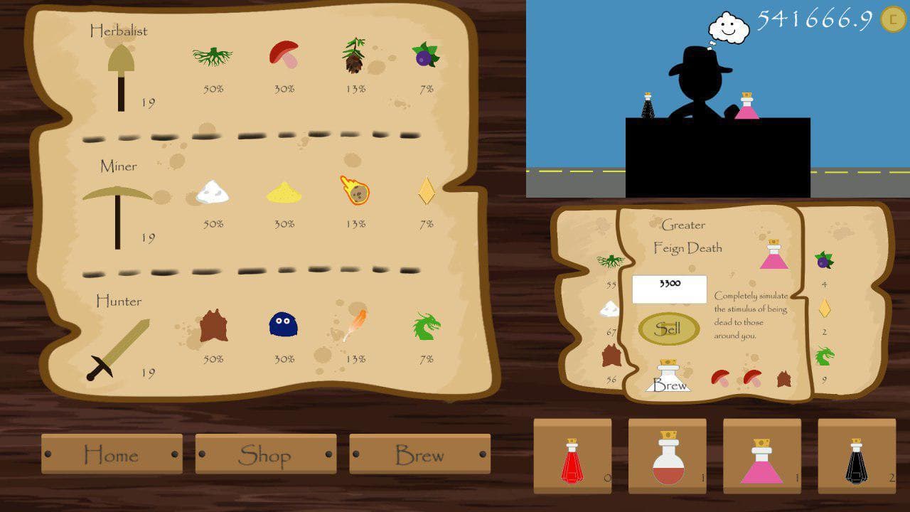 Potion Seller (Unbound Interactive)