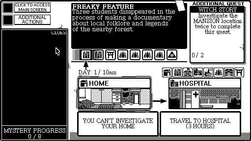 WORLD OF HORROR (itch) screenshot 6