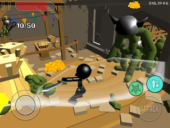 Stickman Sword Fighting 3D screenshot 3