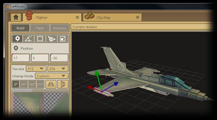 CraftStudio screenshot 2